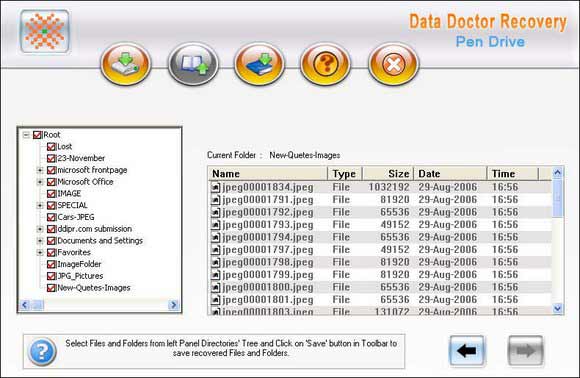 Flash Drive Recovery screen shot