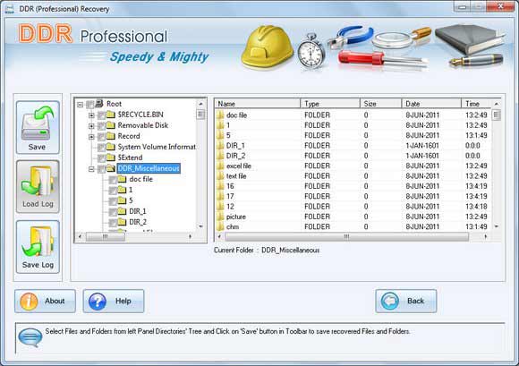Screenshot of Drive  Recovery