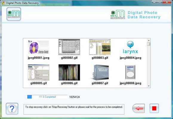 Recover Digital Picture screen shot