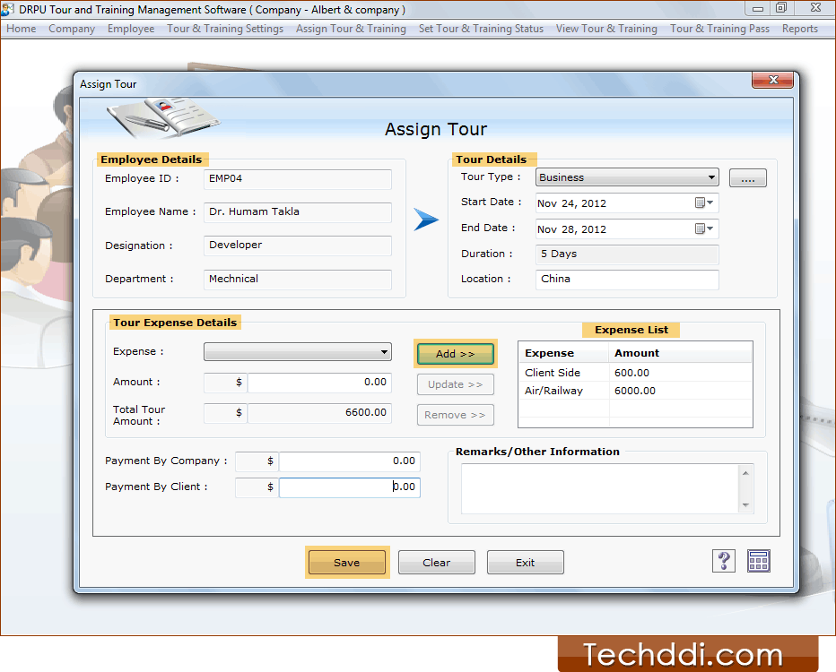 employee training management