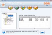 Software Screenshot Di Recupero Di Dati Del Divisorio di Fat