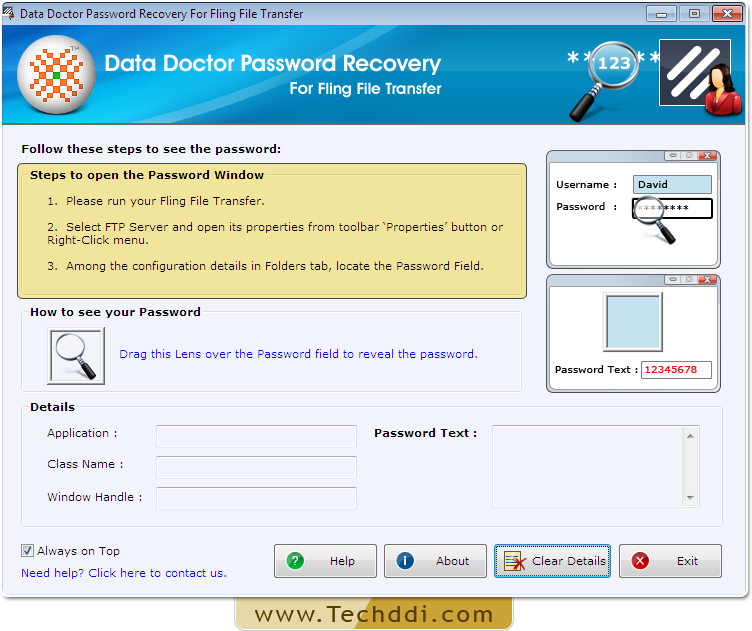 Open Password Recovery For Fling File Transfer