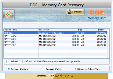 Memory card data recovery mac