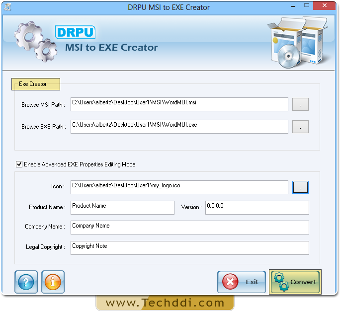 MSI to EXE Setup Creator