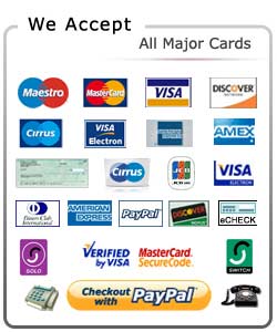 We accept all major cards