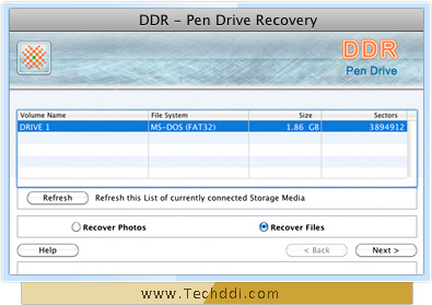 Mac USB drive data restore