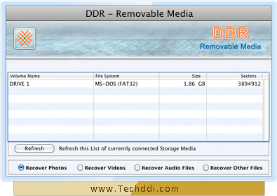 Multimedia devices data recovery