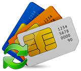Recuperação de dados para cartão SIM