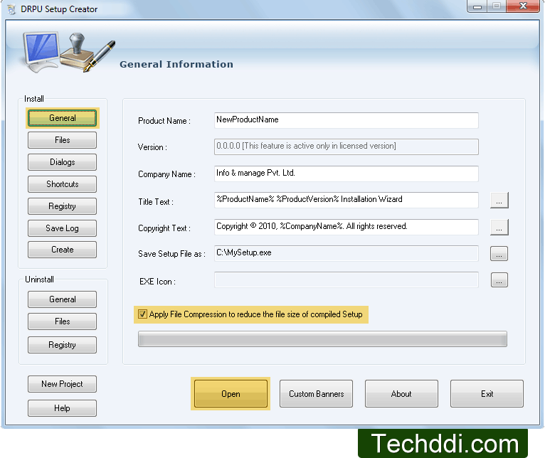 Software Installer Setup Maker