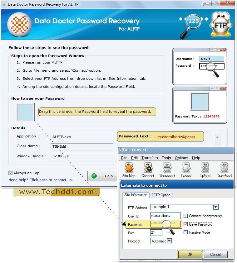 Password Recovery Software For ALFTP