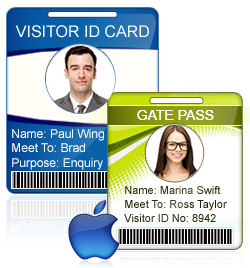 Visitors ID Cards Maker for Mac