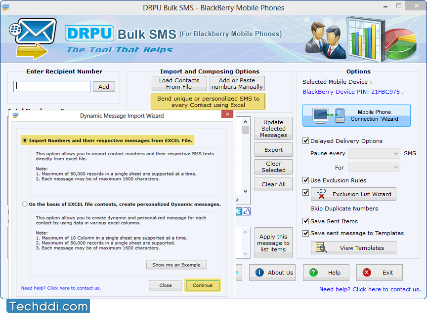 Send unique or personalized SMS to every contact using excel Send unique or personalized SMS to every contact using excel