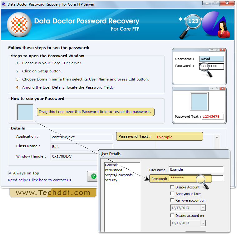 Password Recovery Software For Core FTP