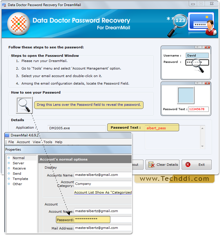 Password Recovery Software For Dream Mail