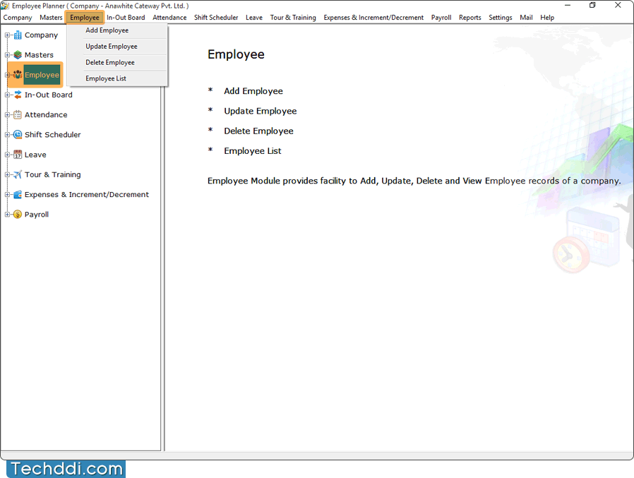 Employee Module Employee Module