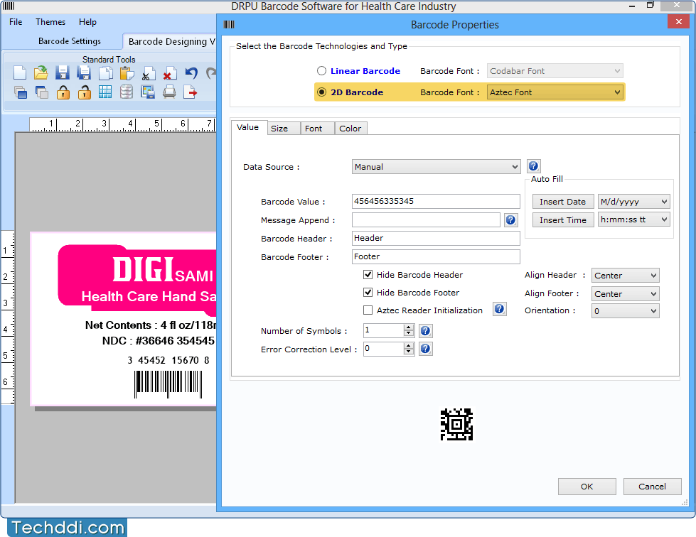 Barcode Properties Barcode Software for Healthcare Industry