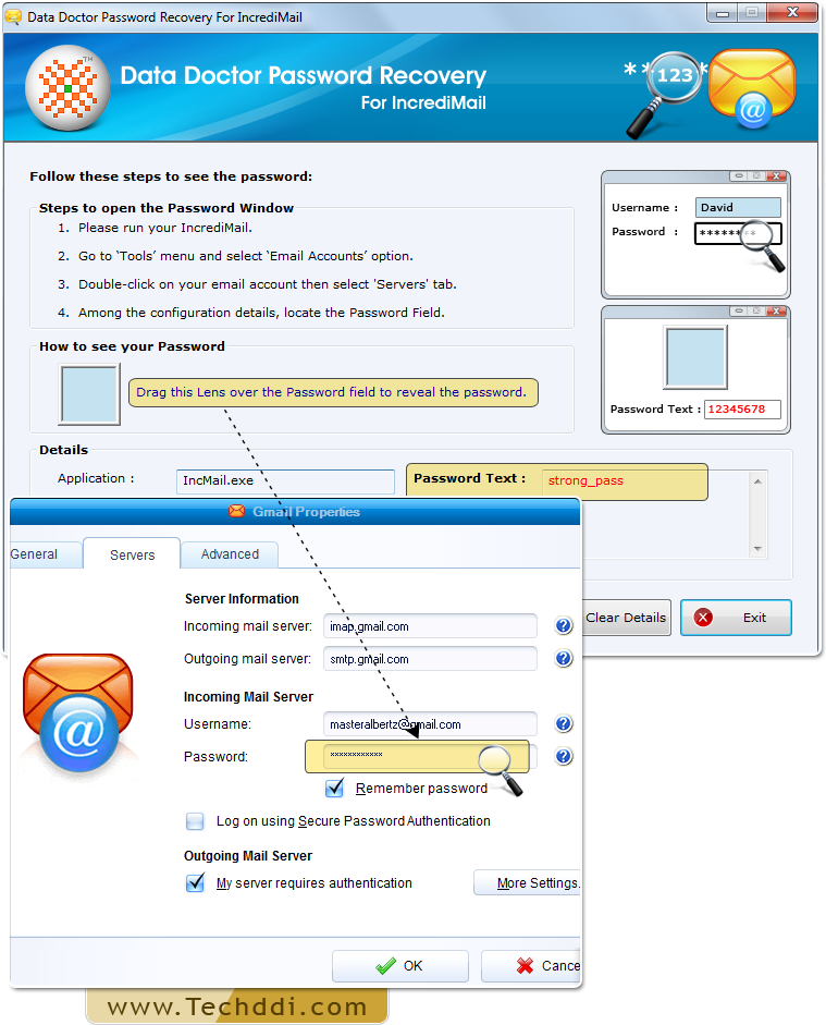 Password Recovery Software For IncrediMail