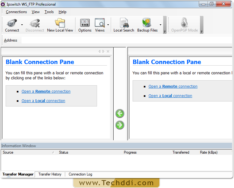 Open Ipswitch WS_FTP Software