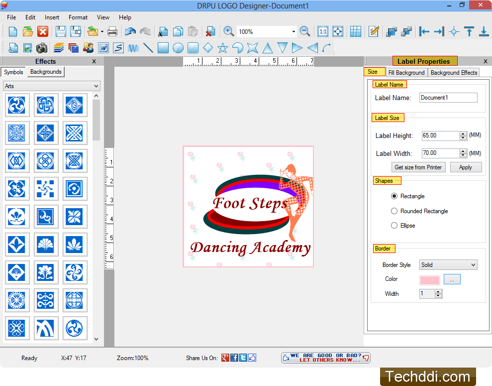 Label Properties