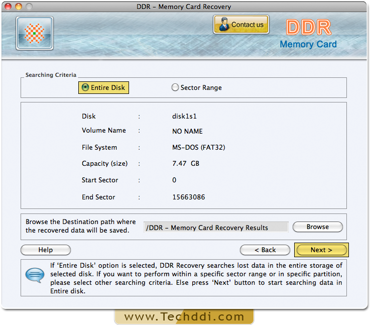 Mac Data Recovery for Memory Card