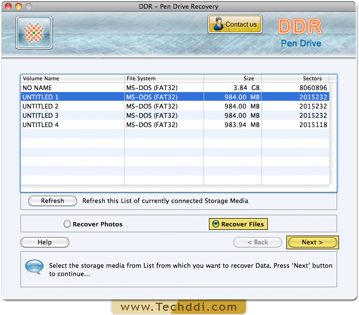 Mac Data Recovery for Pen Drive