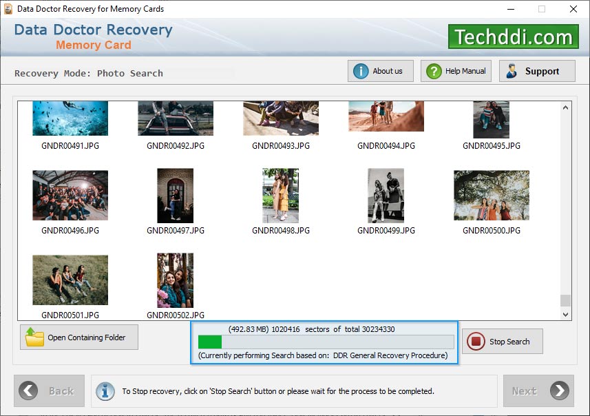 Die Daten-Recovery-Prozess wird fortgesetzt Die Daten-Recovery-Prozess wird fortgesetzt