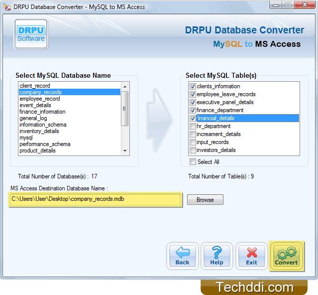 Select MySQL Database