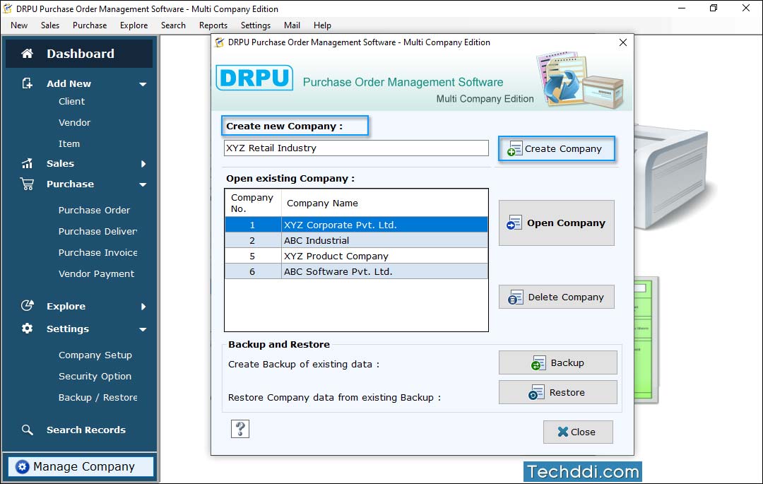 Open Software Dashboard