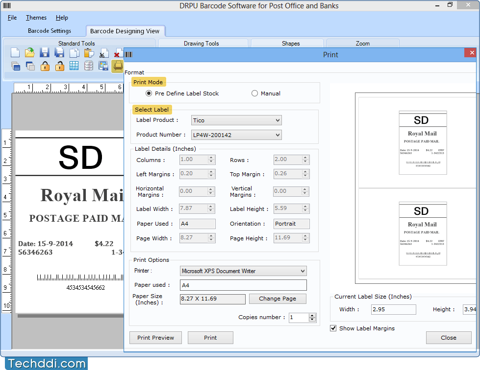 Barcode Label Maker Software (for MAC Machines)