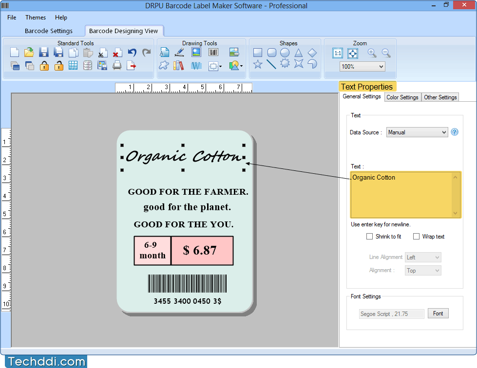 Barcode Designing View Barcode Label Maker - Professional