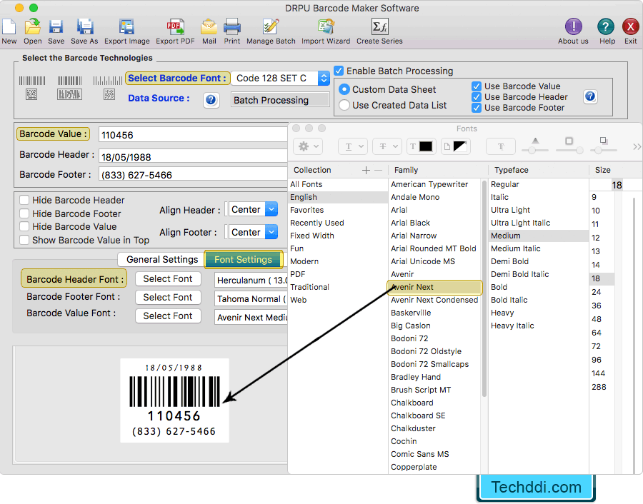 how to make labels on a mac without word