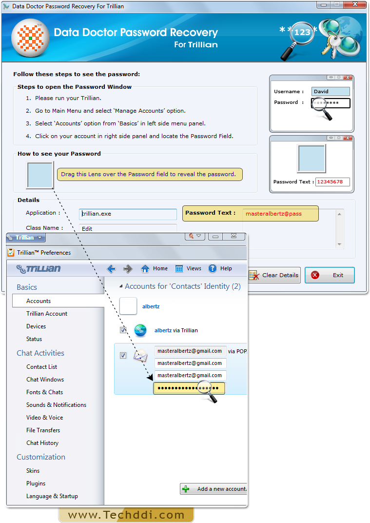 Password Recovery Software For Trillian Messenger