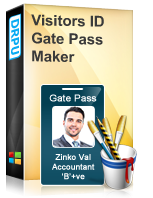 Visitors ID Gate Pass Maker