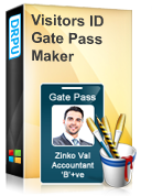 Visitors ID Gate Pass Maker