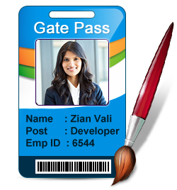 Visitor ID Gate Pass Maker Software